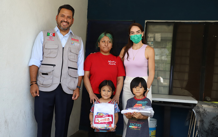 Inician en Guadalupe reparto de útiles escolares casa por casa 1 3 1