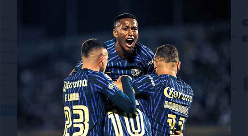 América golea 3-0 a Pumas 1 AMERICA 1