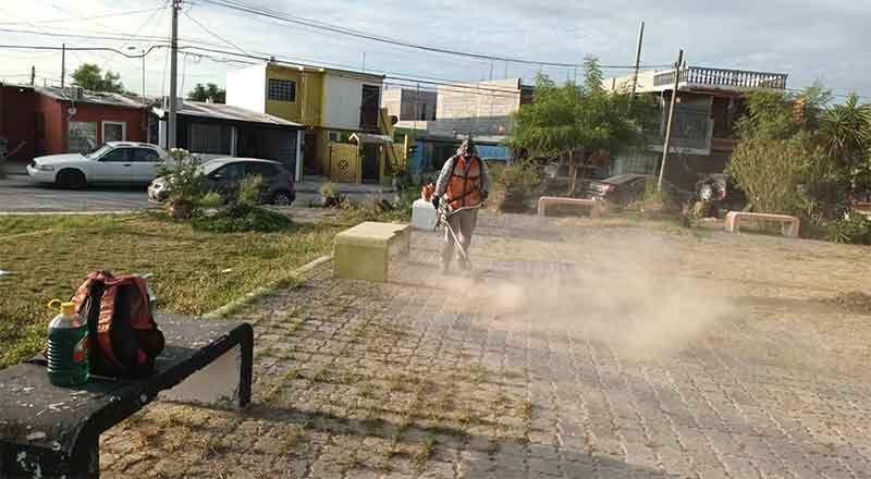 Atiende Carlos Peña solicitudes de limpieza y mejoramiento urbano 1 BASURA 2 2