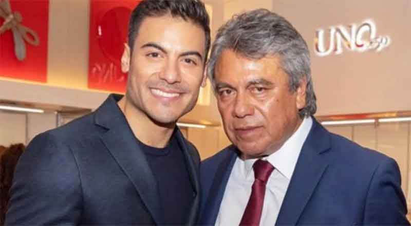 Cómo era la relación de Carlos Rivera con su papá 1 CARLOS RIVERA PAPA