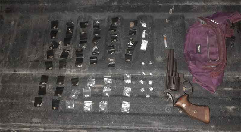 Detienen a una persona con arma y drogas en Juárez, NL 1 JUAREZ 2 1
