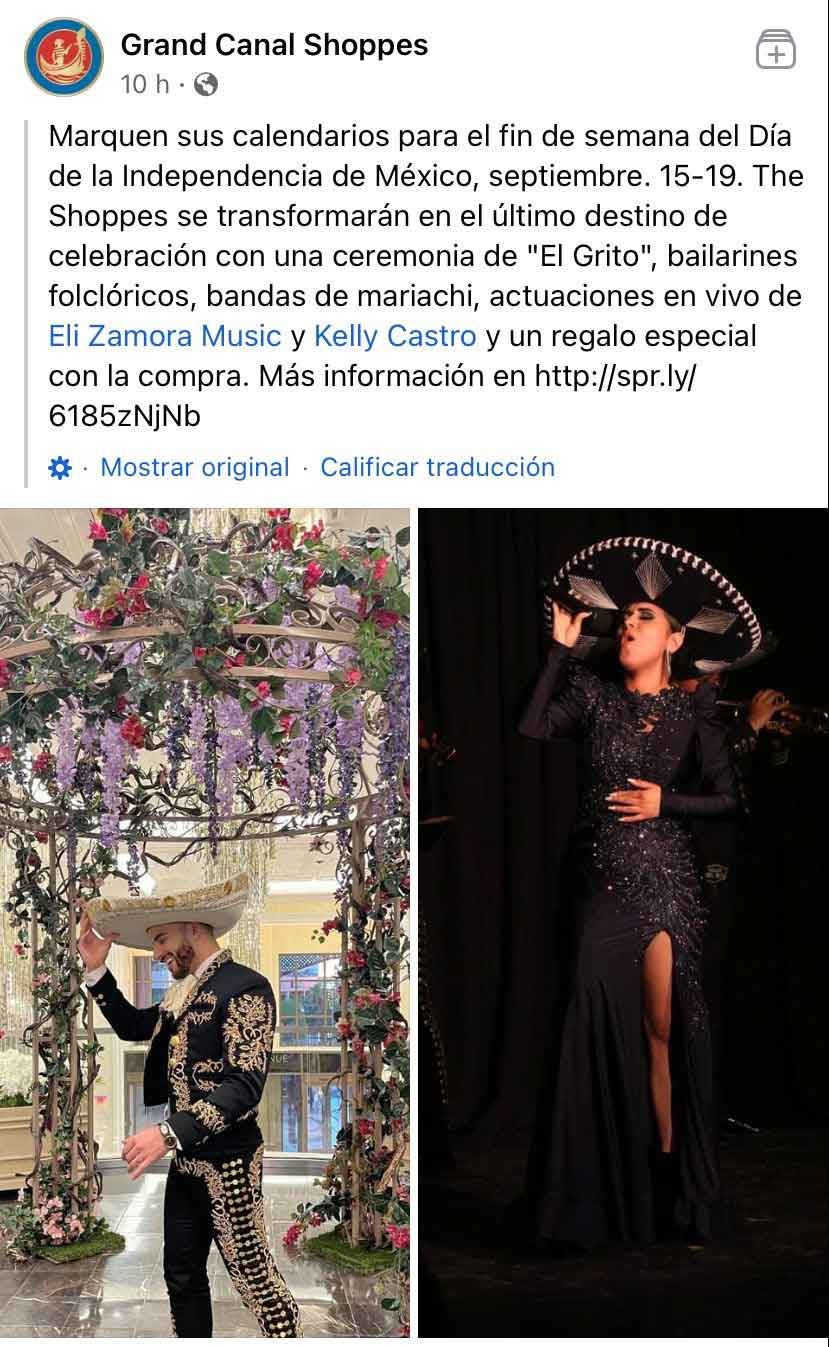 Kelly Castro irá a Las Vegas a celebrar 'El Grito' 2 KELLY 2
