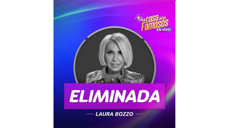 El último escándalo de Bozzo en 'La casa de los famosos' 1 LAURA BOZZO
