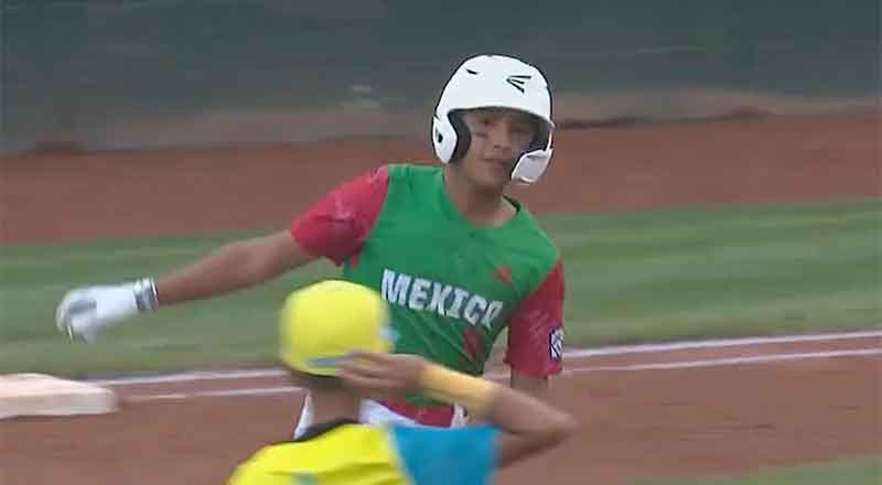 México da golpe de autoridad y vence a Puerto Rico 6-1 2 LIGA PEQ 3