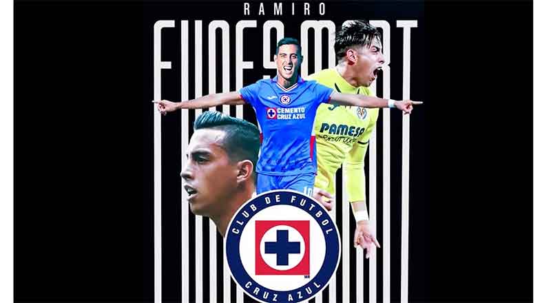Ramiro Funes Mori firma con el Cruz Azul 1 RAMIRO