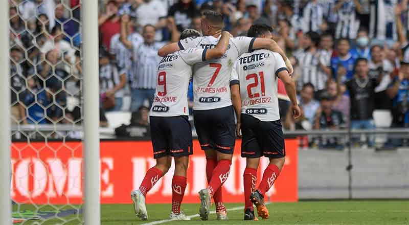 Con 'hat trick' de Ponchito, Rayados vence al León 5-1 8 RAYADOS 7