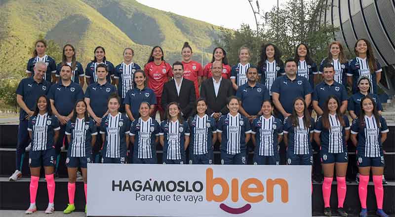 Se toma familia Rayada las fotos oficiales 3 RAYADOS FEM