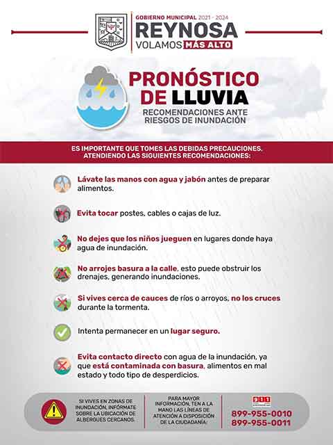 Advierten en Reynosa de presencia de lluvias 1 REYNOSA 6