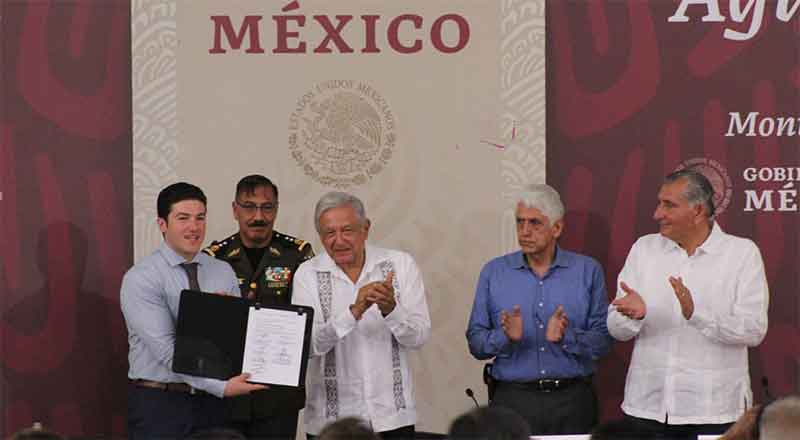 Formalizan AMLO y Samuel plan hídrico para el Estado 1 SAMUEL 2