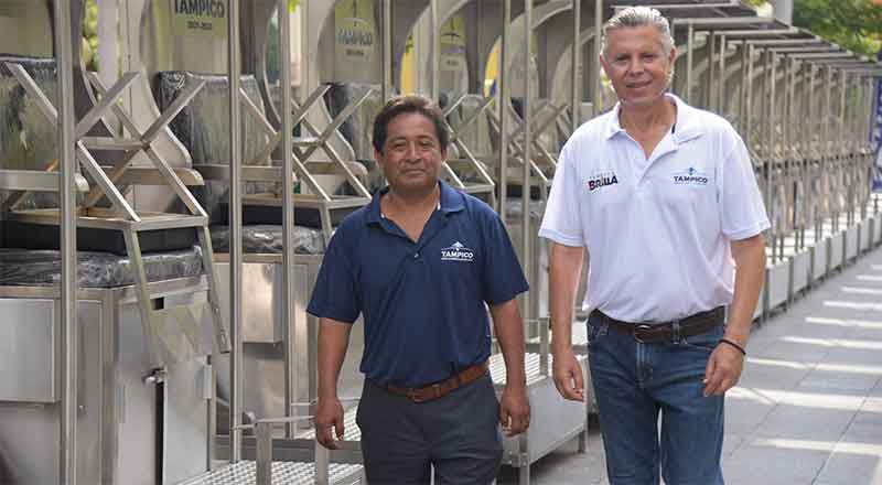 Entrega Chucho Nader modernos módulos para boleros 1 TAMPICO 2 13