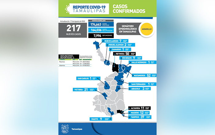 Se presentan reinfecciones de Covid-19 en contagiados 1 mapa 1 1