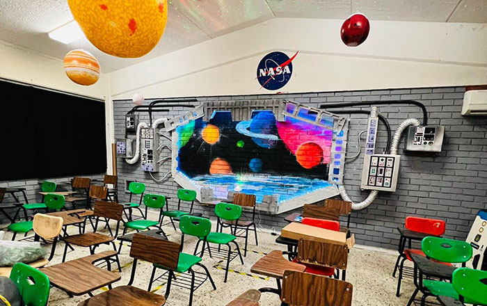 El Profe ‘Chido’ lleva a sus alumnos a las galaxias 1 s