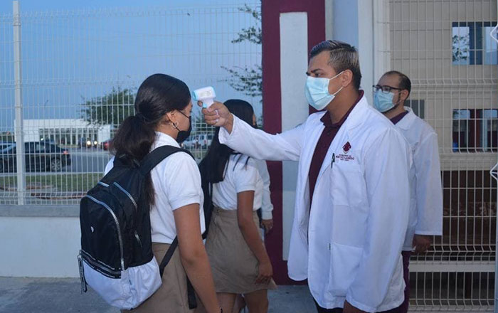 Instalan filtros sanitarios en escuelas de Nuevo Laredo 1 sdfs