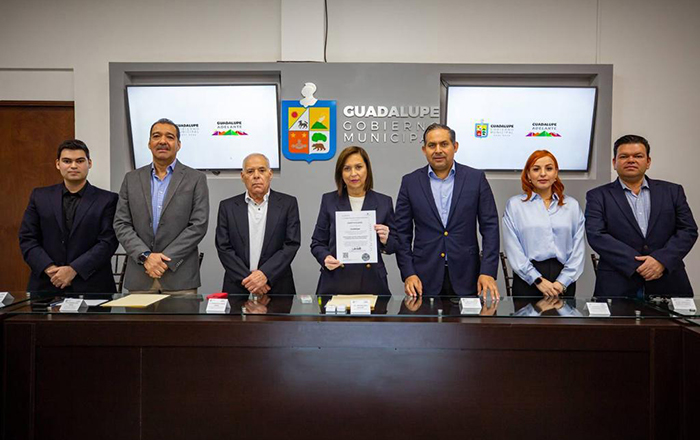 Obtiene gobierno de Guadalupe certificado de PROSARE 2 1