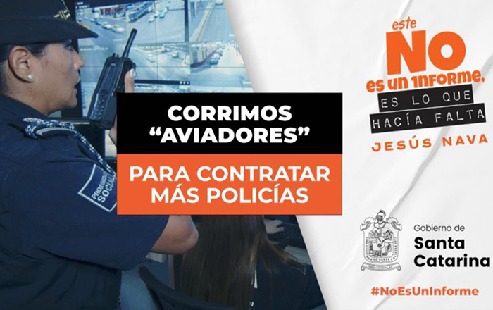 Lanza Nava su ‘No Informe, sino lo que hacía falta’ en Santa Catarina 1 302012184 1478345616014376 9003967869522006839 n