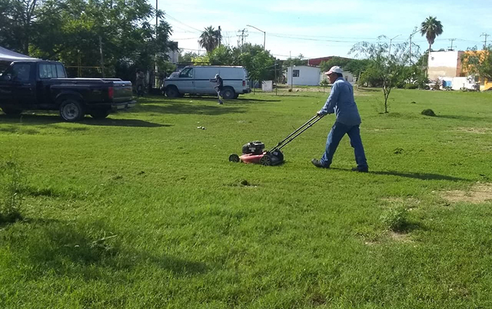 Dan mantenimiento a áreas verdes en Río Bravo 2 305902464 531943688737118 5339310271423683101 n