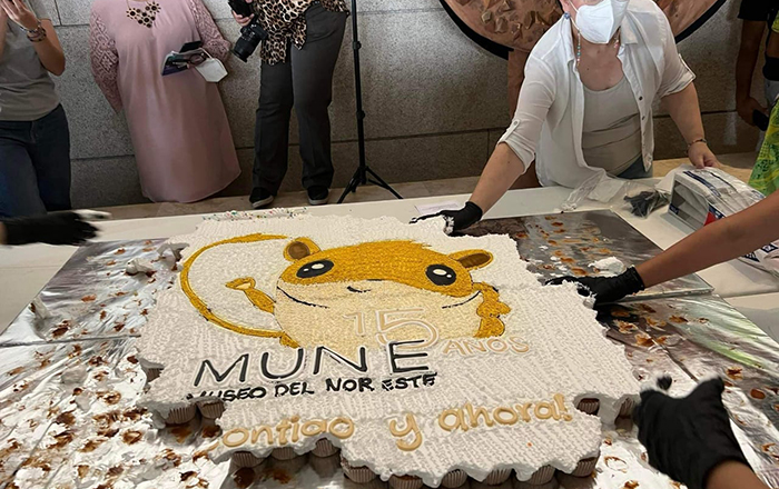 Llevan ‘Entidades Urbanas e Intervención Tipográfica’ al MUNE para celebrar 15 años 3 307836470 3301265803467026 216072215439824839 n