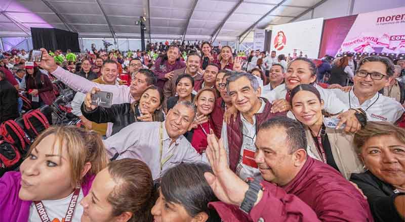 Américo Villarreal es ovacionado en Congreso Nacional de Morena 3 AMERICO 4