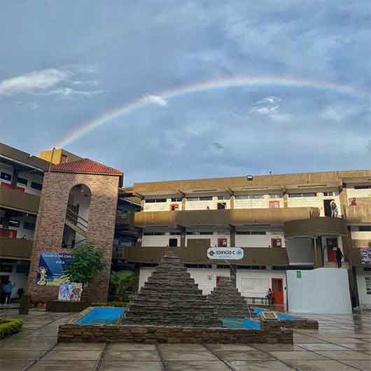Aparece el arcoiris en cielo de Reynosa 1 ARCOIRIS 2