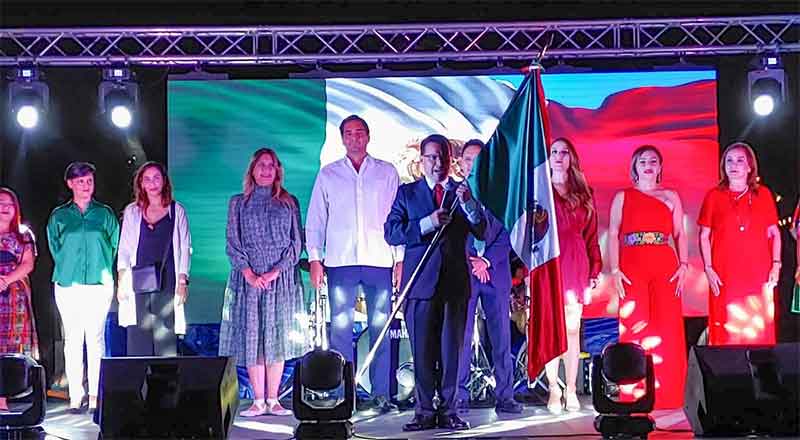 Celebran Fiesta Mexicana con hermandad Reynosa-Hidalgo 1 CARLOS PENA 2 1