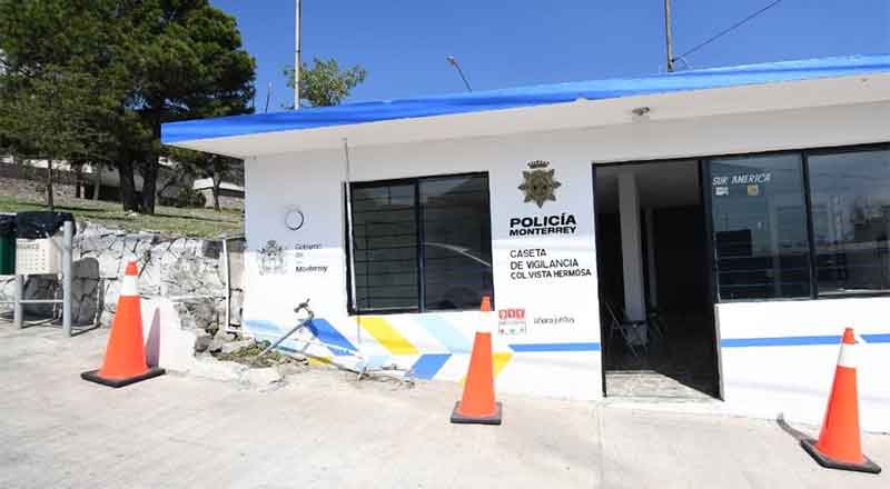 Rehabilitan casetas de vigilancia olvidadas en Monterrey 1 CASETA