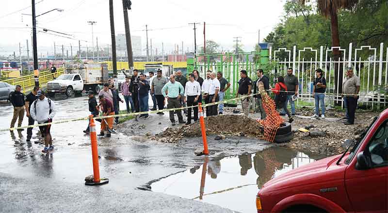 Supervisa Colosio zonas afectadas por lluvias 1 COLOSIO 12
