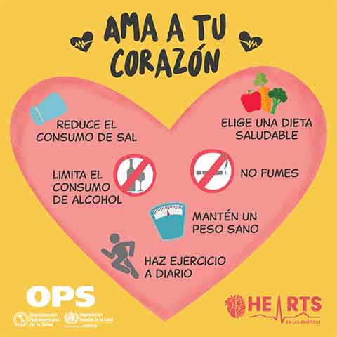 Buenos hábitos para combatir enfermedades cardíacas 1 CORAZON