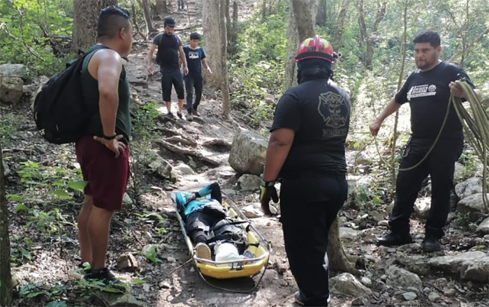 Rescatan en Juárez a mujer lesionada en cerro 2 Captura de pantalla 2022 09 12 a las 2.09.49 p.m.