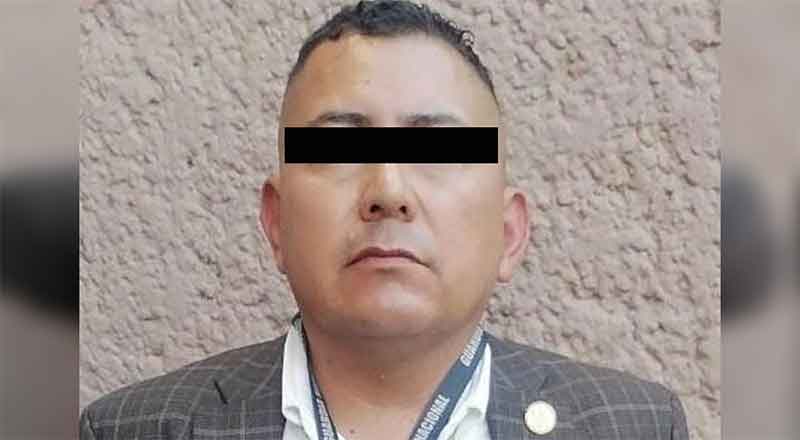 Cae elemento de GN por extorsión y narcomenudeo 1 ESTEBAN VEGA