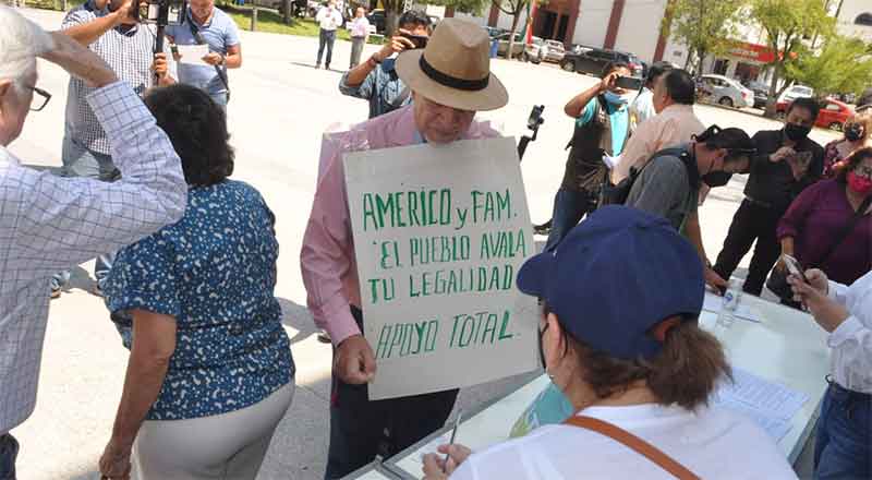 Recaban firmas en apoyo al gobernador electo Américo Villarreal 3 FIRMAS 2
