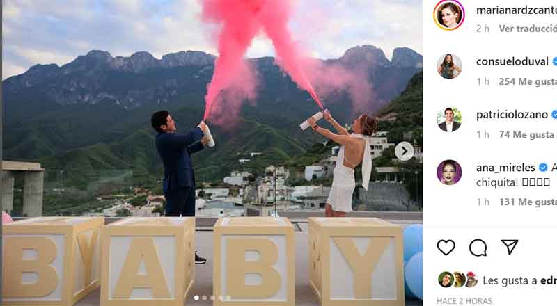 Y el bebé de Mariana y Samuel será... 1 MARIANA