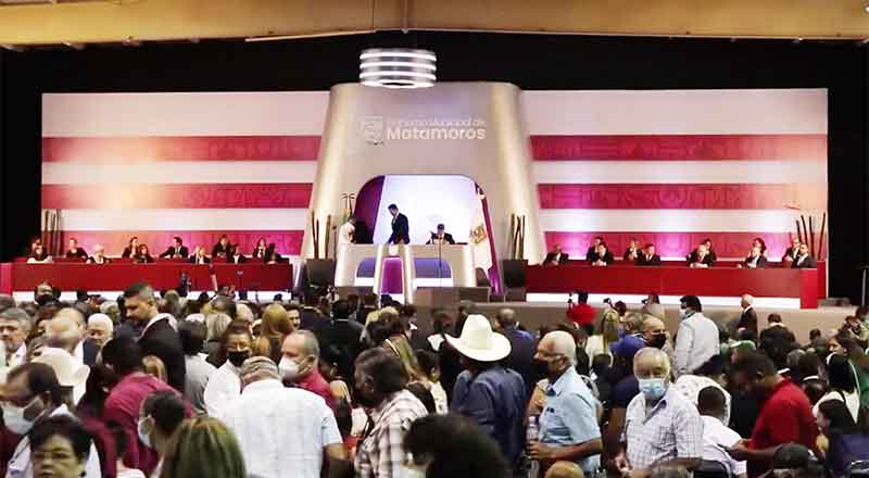 Mario López presenta su primer informe de gobierno 1 MATAMOROS 2