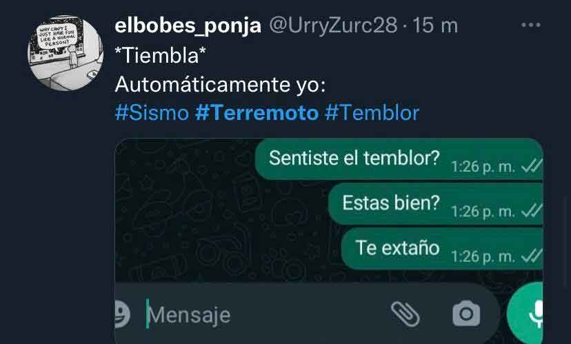 'Sacuden' memes por temblor en redes sociales 5 MEME 5