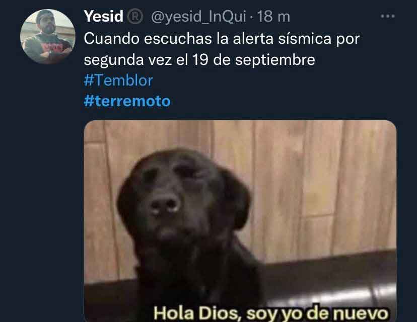 'Sacuden' memes por temblor en redes sociales 6 MEME 6
