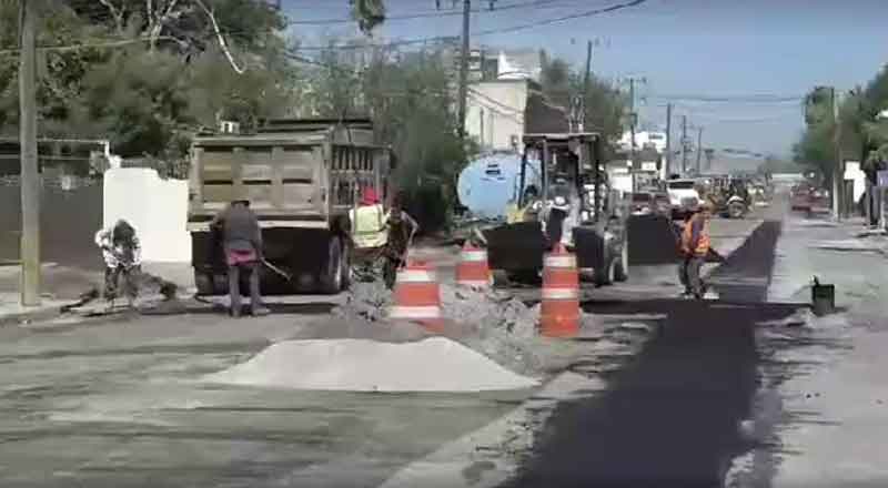 Construyen en Nuevo Laredo 23 mil metros lineales de banquetas 1 NUEVO LAREDO 11