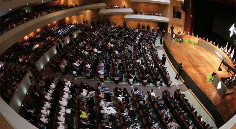 Asiste Mario López a informe de Carmen Lilia Canturosas 1 NUEVO LAREDO