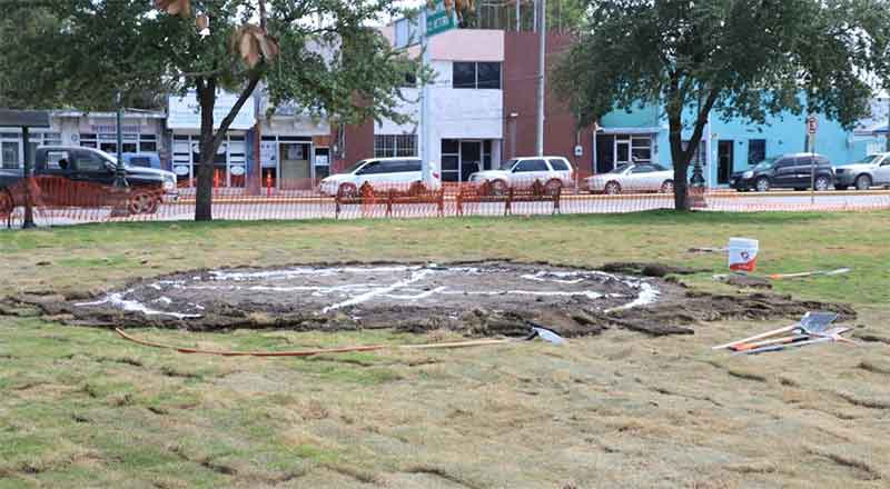 Continúan trabajos de rehabilitación de la Plaza de la República 1 REYNOSA 2 14