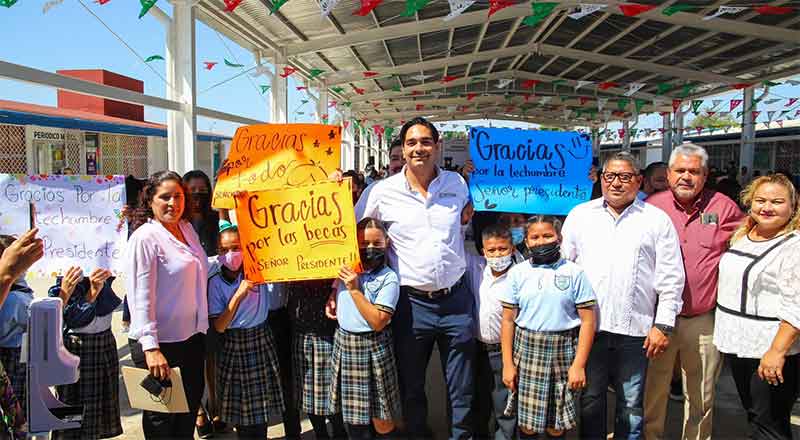 Inaugura Carlos Peña techumbre de más de 3.6 millones de pesos 2 REYNOSA 3 2