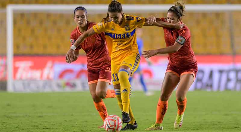 Fácil victoria de Tigres Femenil: 3-0 vs Juárez 2 TIGRES FEM 2
