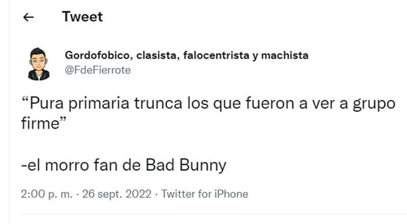 Desata guerra de insultos concierto de Grupo Firme en la CDMX 1 TUIT 5