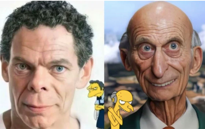 IA recrea cómo serían 'Los Simpson' si fueran humanos 3 ber
