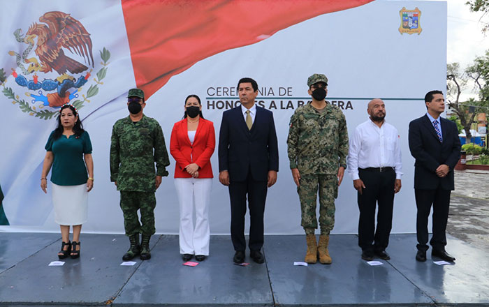 Encabeza alcalde de Matamoros ceremonia de honores 1 hono