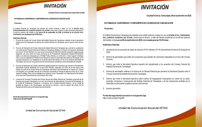 invitaciones