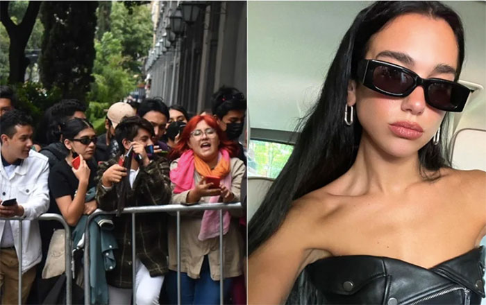 Por jalones de cabello, Dua Lipa ya no quiere saludar a sus fans 1 lipa