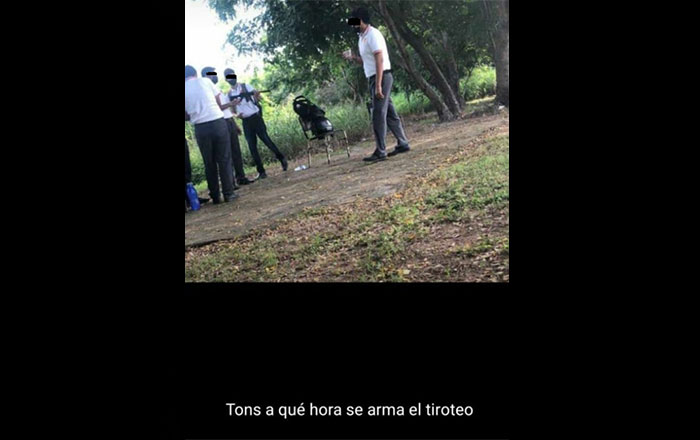 Foto de alumno armado enciende alerta en CBTIS 25 1 to