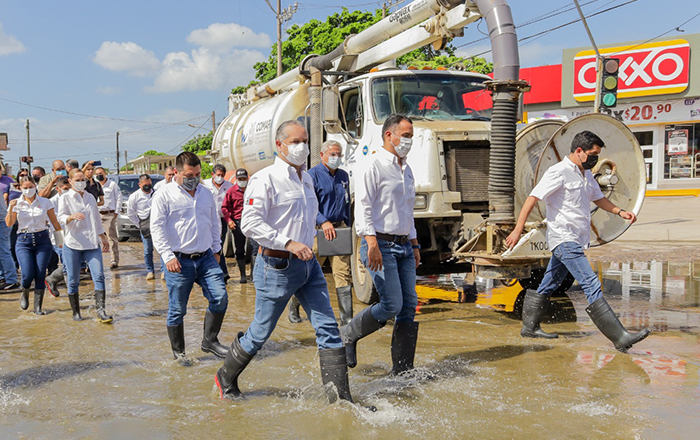 Pacta Oseguera, mitigar problema de inundaciones en Ciudad Madero 2 01 35
