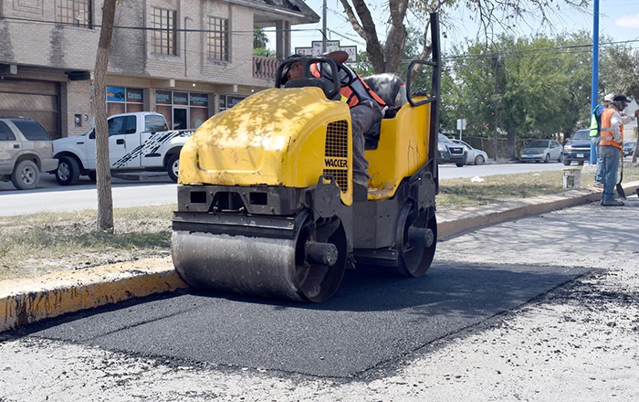 Realizan labores de bacheo en Río Bravo 2 310349790 1795230257498596 7829078058108154890 n