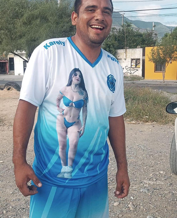 Lucen jugadores imagen de Karely Ruiz en uniformes 1 310448779 673253020878981 2927918288279198844 n