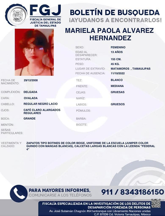 Parten a Monterrey a buscar a estudiantes matamorenses que huyeron de casa 5 311280788 477869587622675 9106628912412740627 n