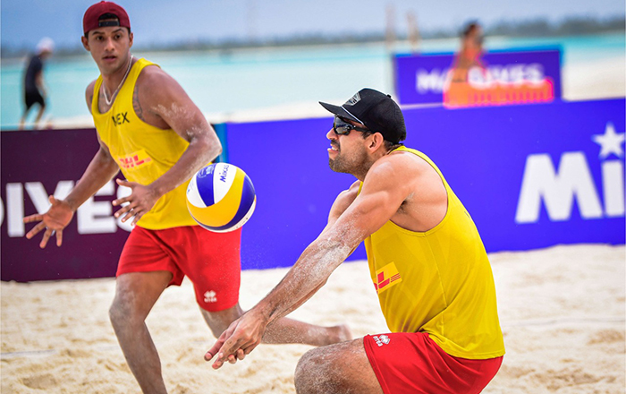 Caen Virgen y Sarabia en Challenge de voleibol de playa 2 311477172 3237359643192351 1521305213966726660 n